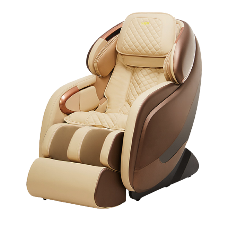 乐摩吧 米白色全身按摩椅