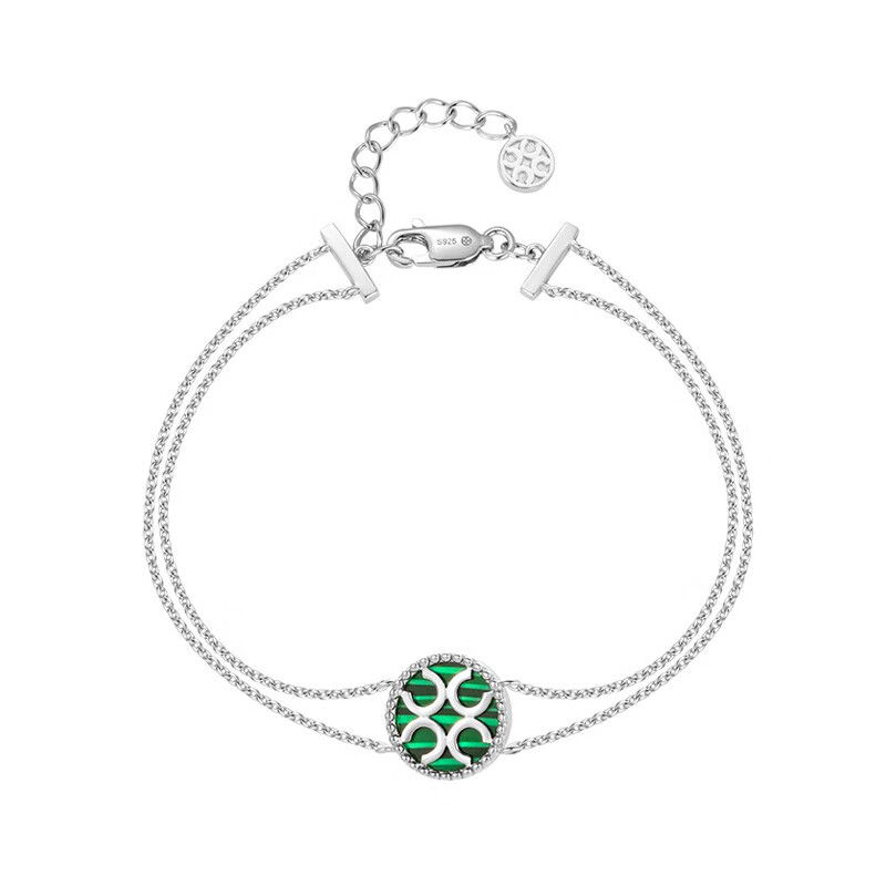 OC 绿石马蹄手链