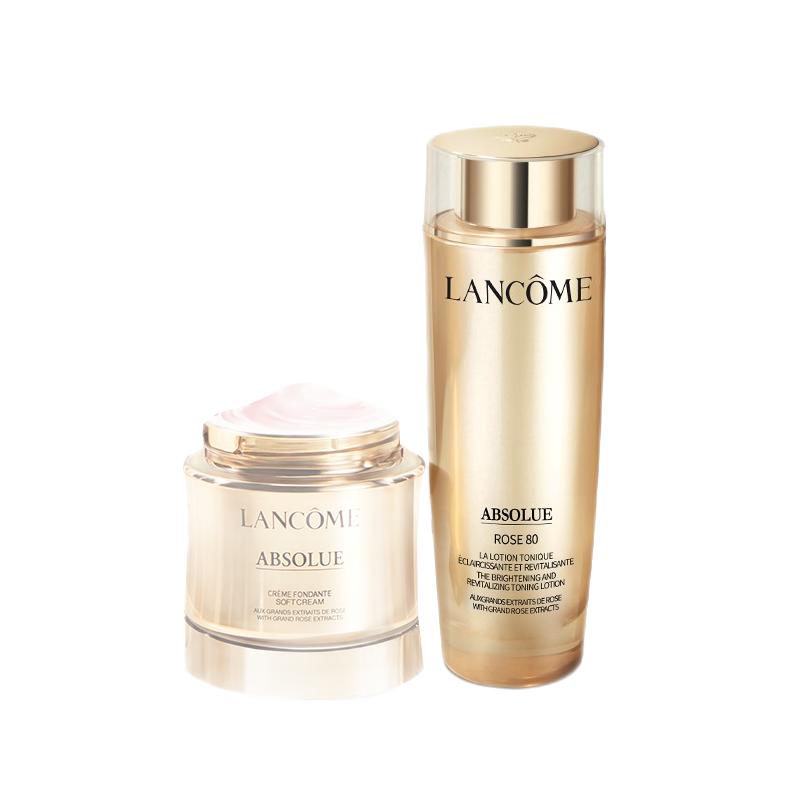 兰蔻 玫瑰花水护肤套装