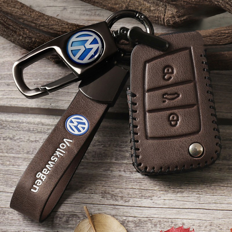 知闻 简洁复古汽车钥匙套