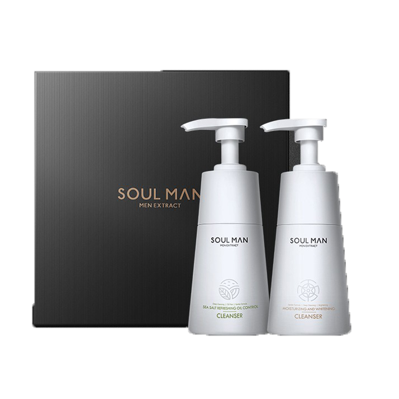 极男 除螨氨基酸焕亮洁面乳