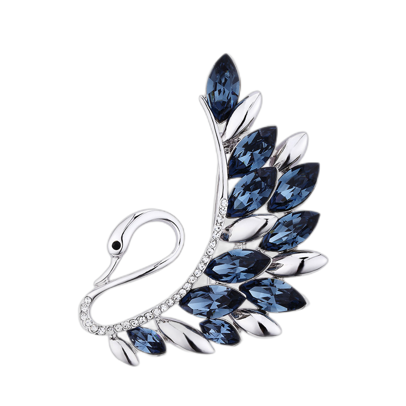 Eternelle 天鹅胸针