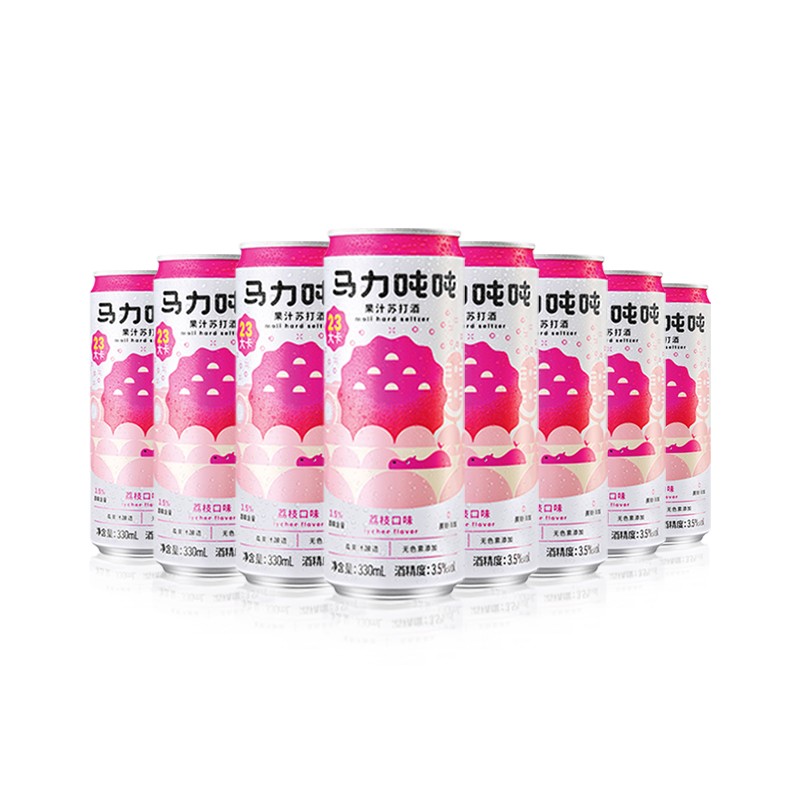 马力吨吨 微醺荔枝口味洋酒