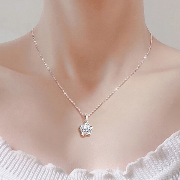 唯一 时尚999足银项链