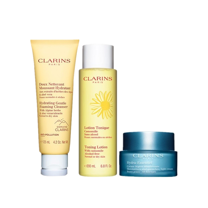 娇韵诗 保湿清洁 护肤套装