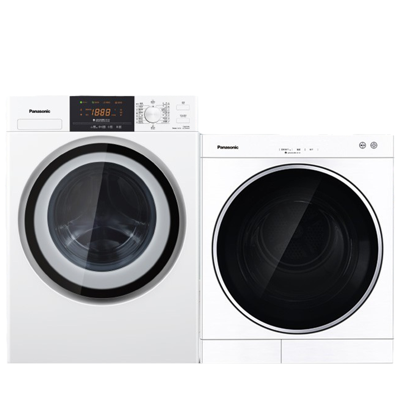 松下大容量滚筒洗烘套装