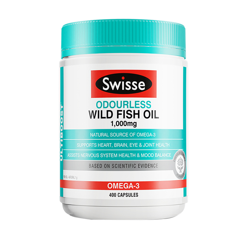斯维诗 野生 鱼油软胶囊