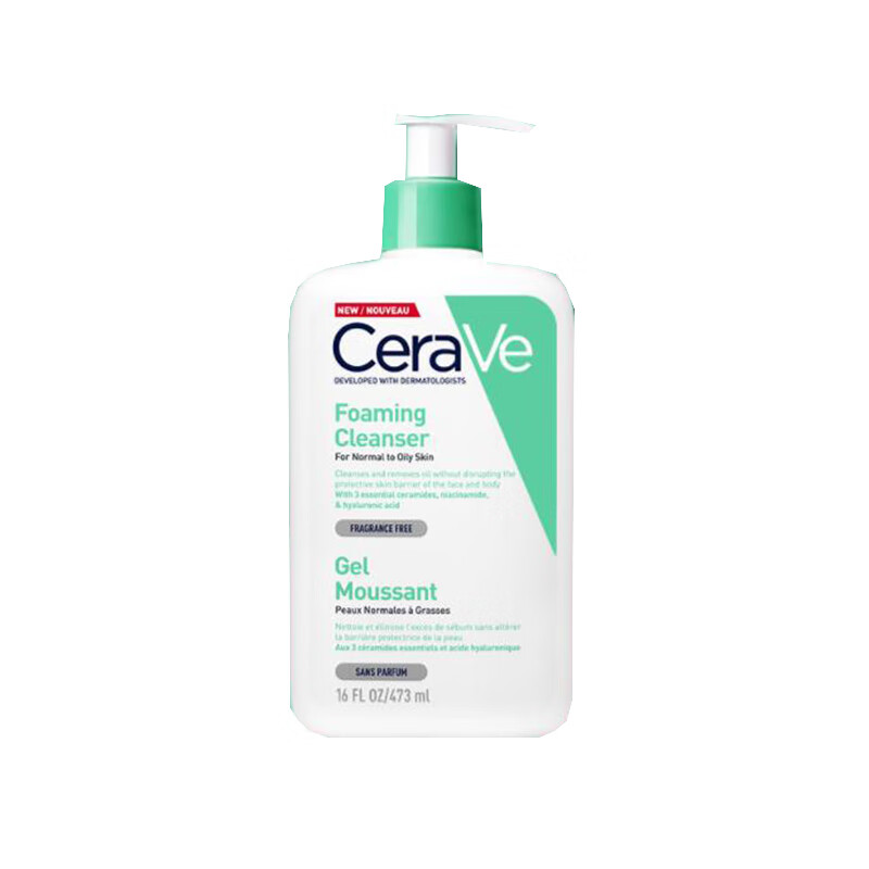 CeraVe 泡沫净颜洁面啫喱