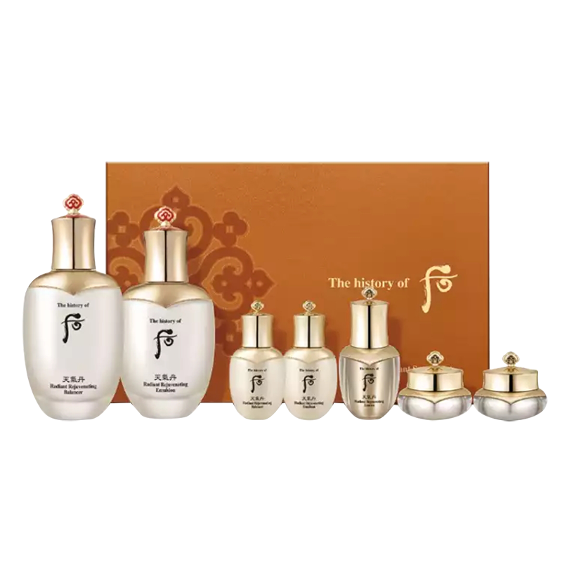 后 白皙透亮套装