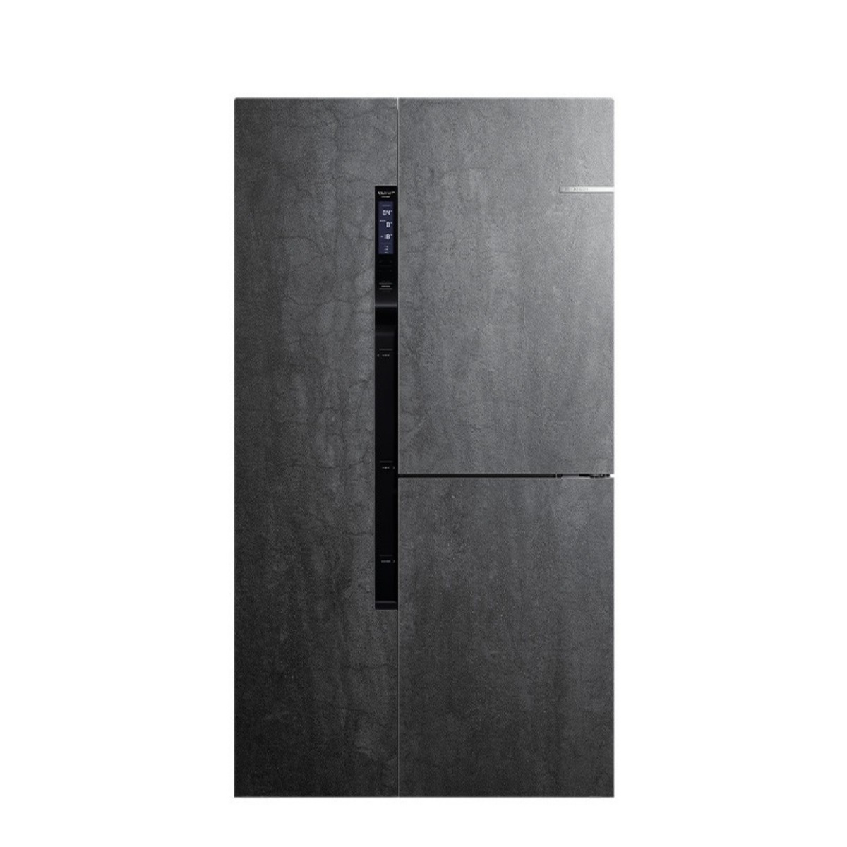 博世 灰阶系列岩瓷门锁鲜冰箱