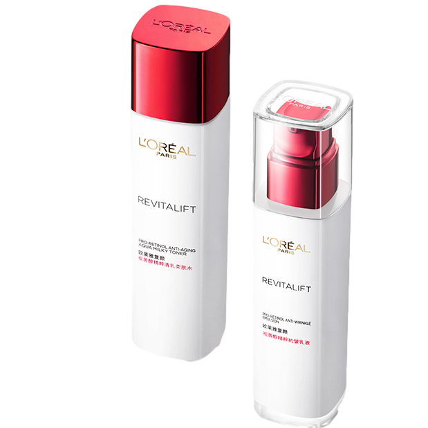 欧莱雅 补水亲肤护肤套装