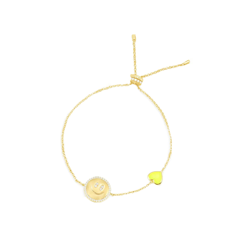 APM 爱心笑脸手链