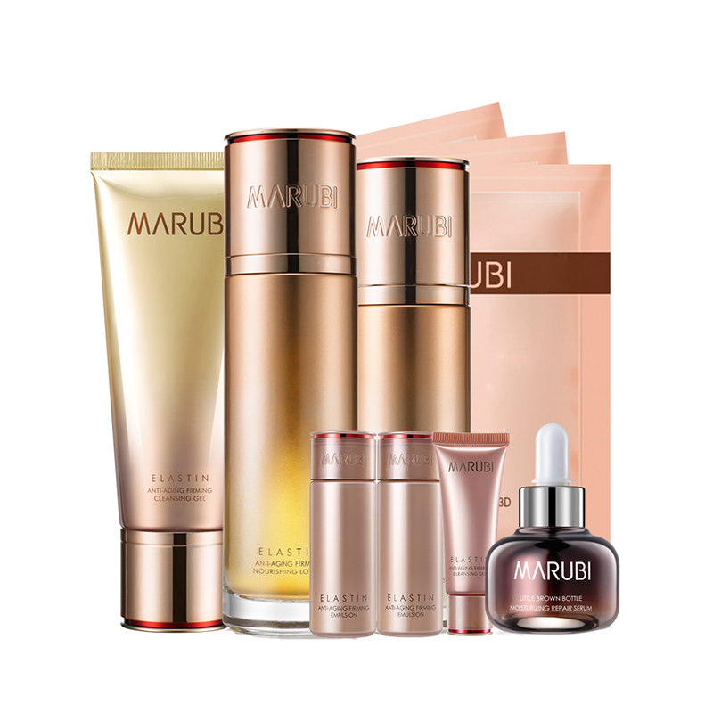 丸美 弹力蛋时护肤套装