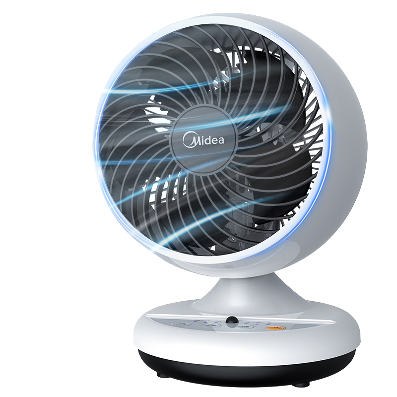 美的 五叶家用通风循环台扇