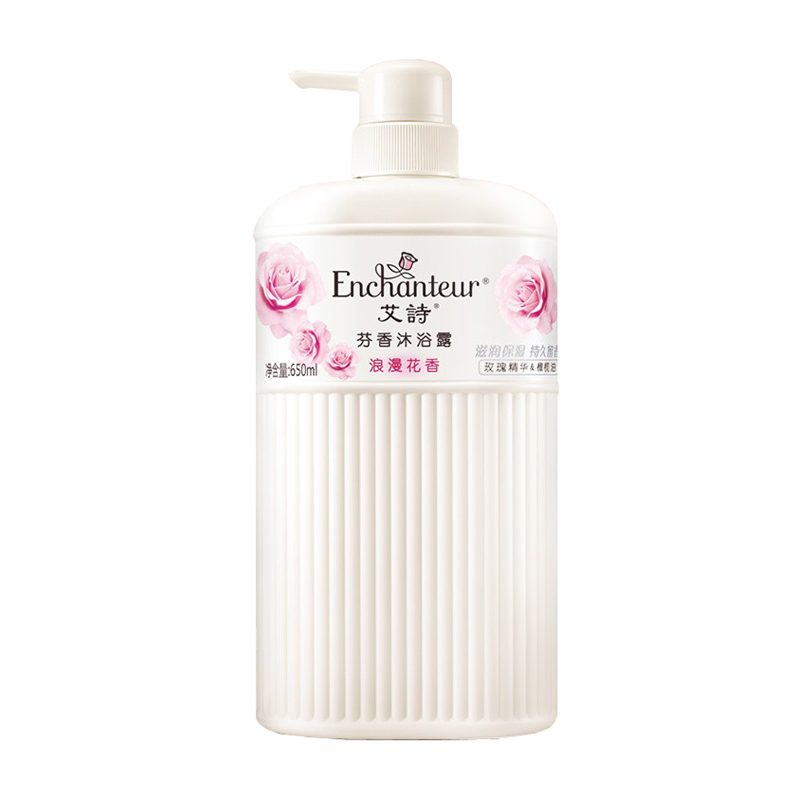 艾诗 浪漫花香易冲洗沐浴露
