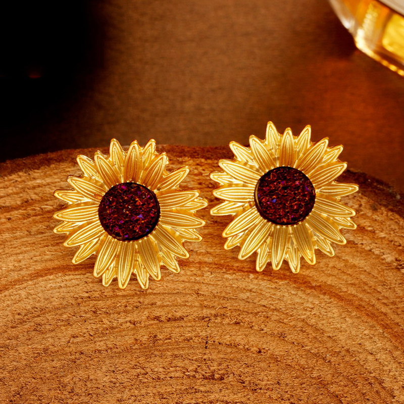 SPECIAL 向日葵耳饰