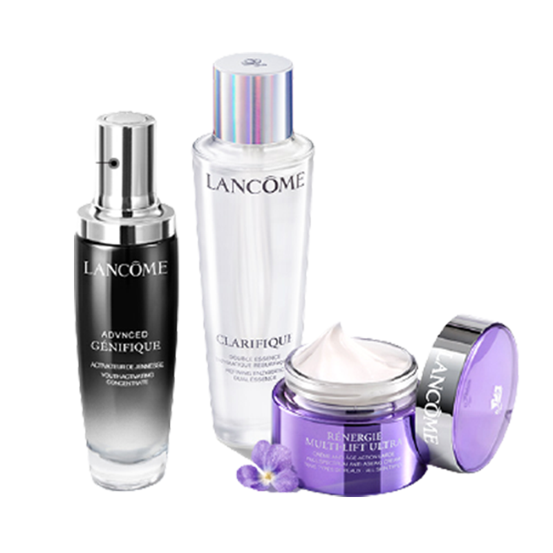 兰蔻 两大酵母精粹塑颜套装