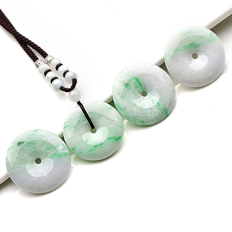 千载一玉 翡翠平安扣 吊坠