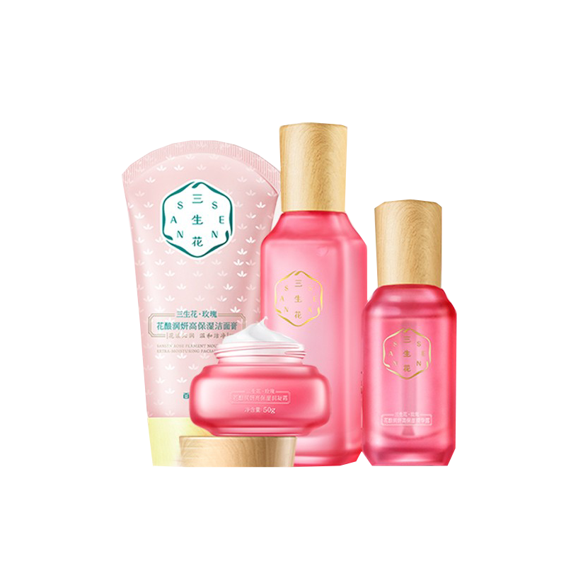 三生花 玫瑰花酿高保湿水润套装