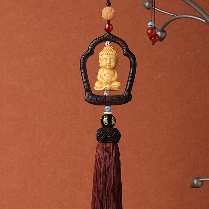 宝佩 黑檀木质 汽车挂饰