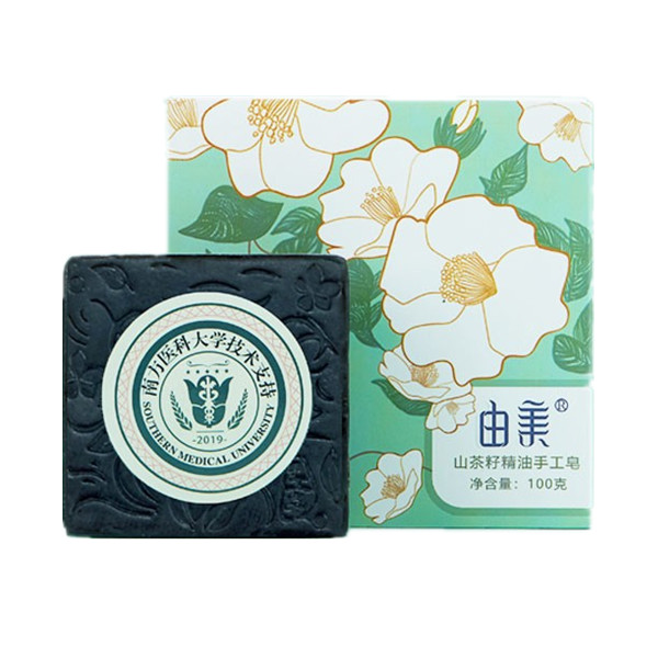 由美山茶籽手工皂