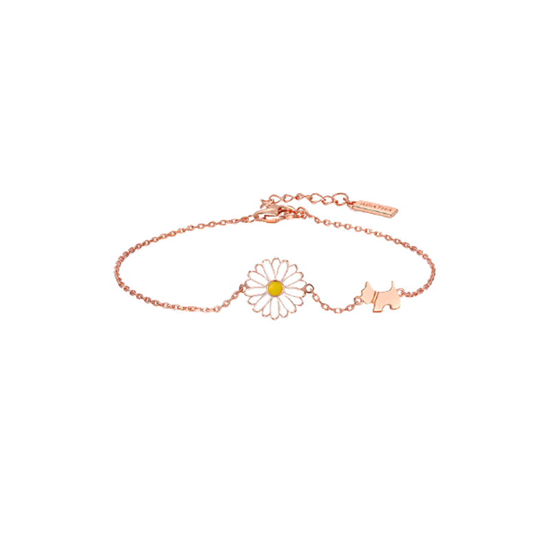 AGATHA 清新小雏菊银手链