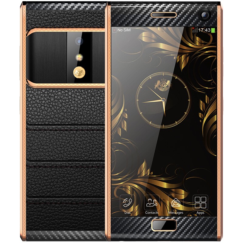 詹姆斯小牛皮手机