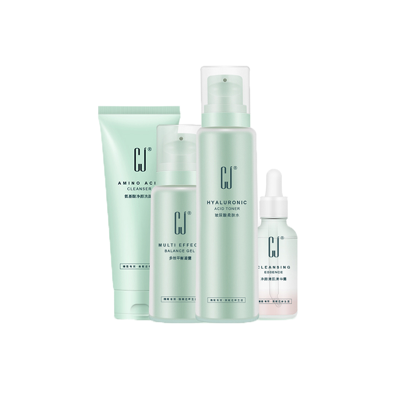 CJ 净颜控油补水保湿套装