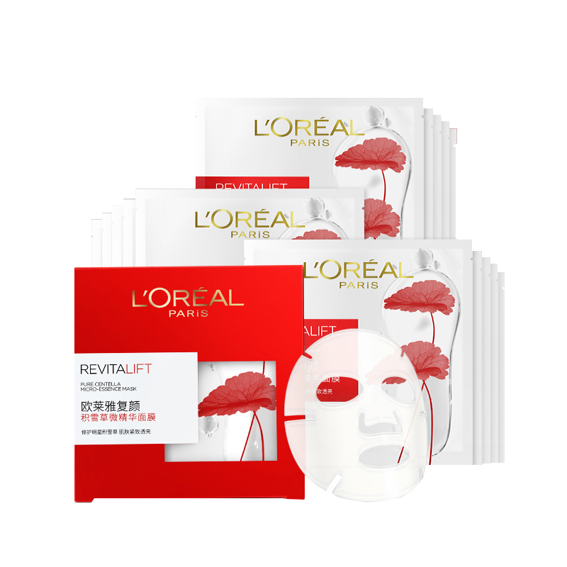 欧莱雅 复颜积雪草微精华面膜