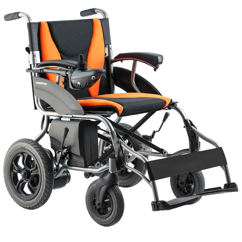 鱼跃 折叠轻便电动轮椅