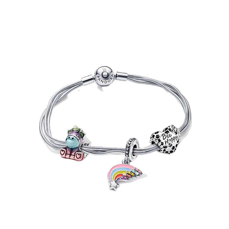 潘多拉 彩虹布鲁 手链