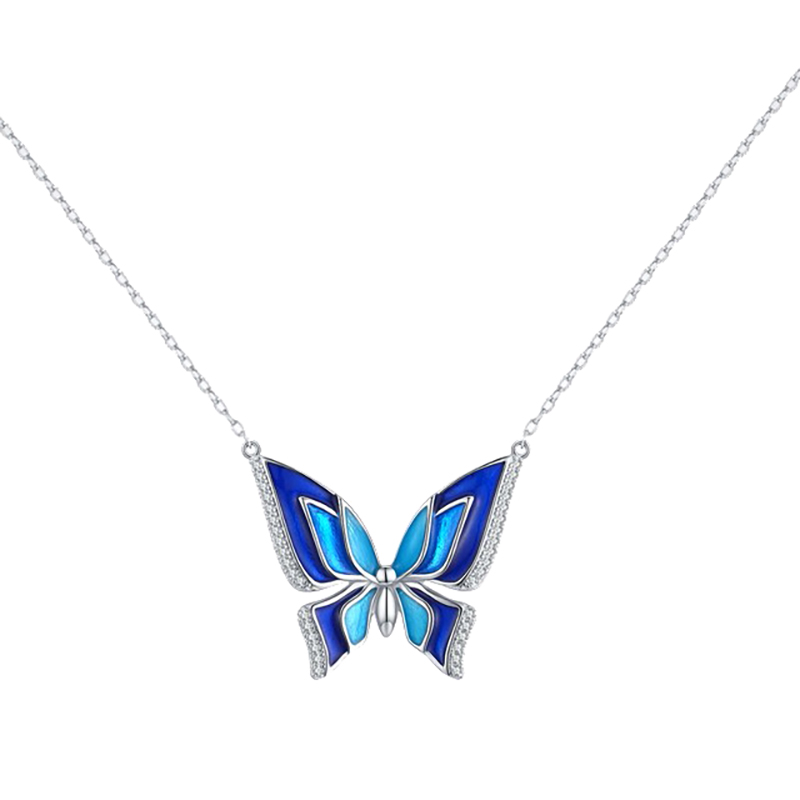 Raneecoco 蝴蝶项链