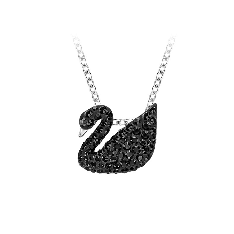 施华洛世奇 黑天鹅项链
