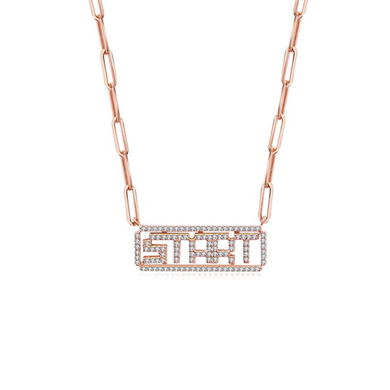 AGATHA 简约百搭项链