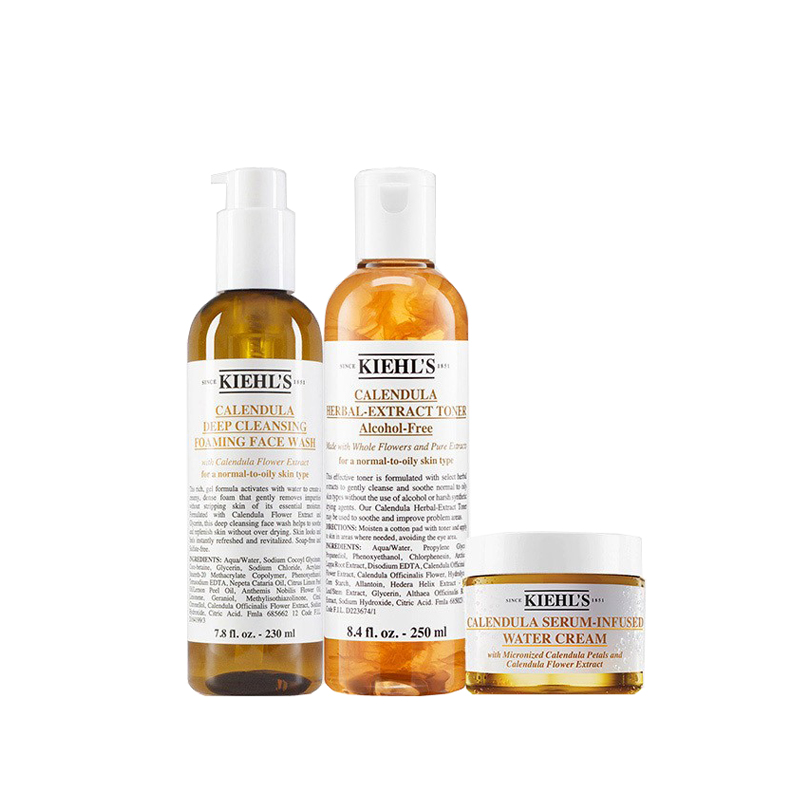 科颜氏 控油滋润护肤套装