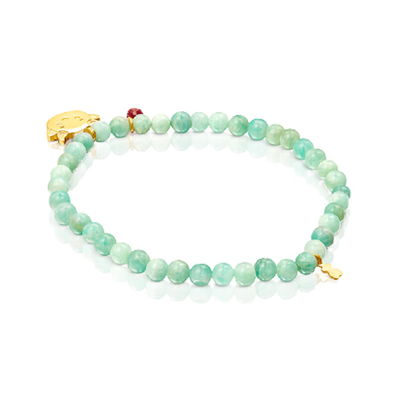 TOUS 金牛吊坠手链