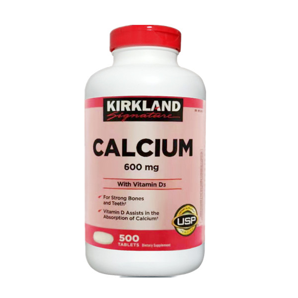 柯克兰钙维生素D3钙片