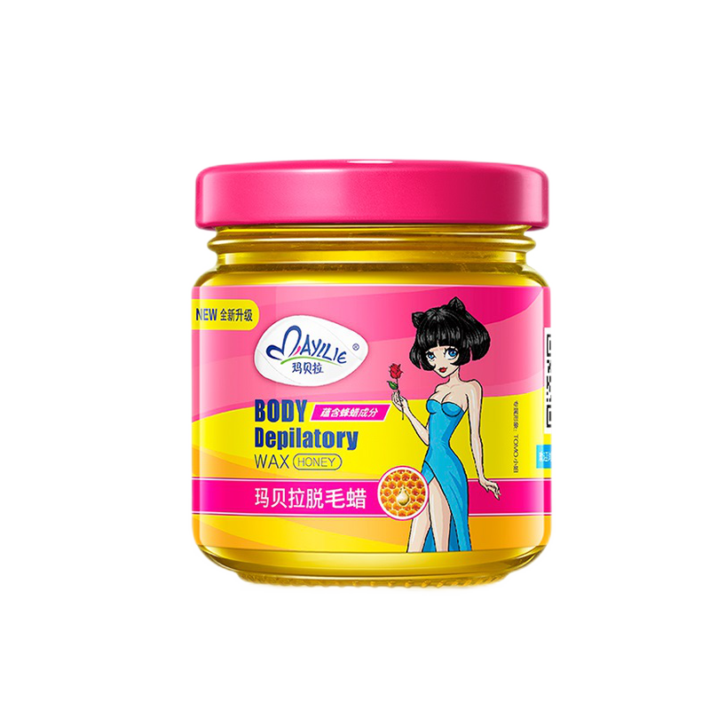 玛贝拉 无残留蜜蜡脱毛膏