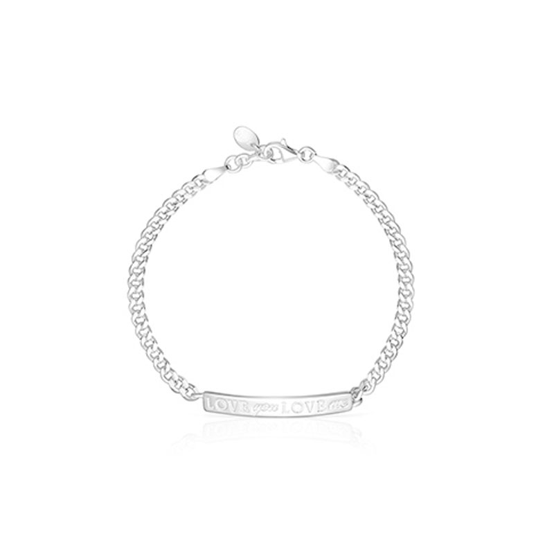 桃丝熊 S925银 手链