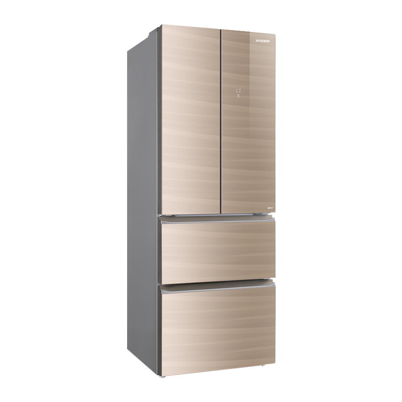 现代 法式多门电脑温控冰箱