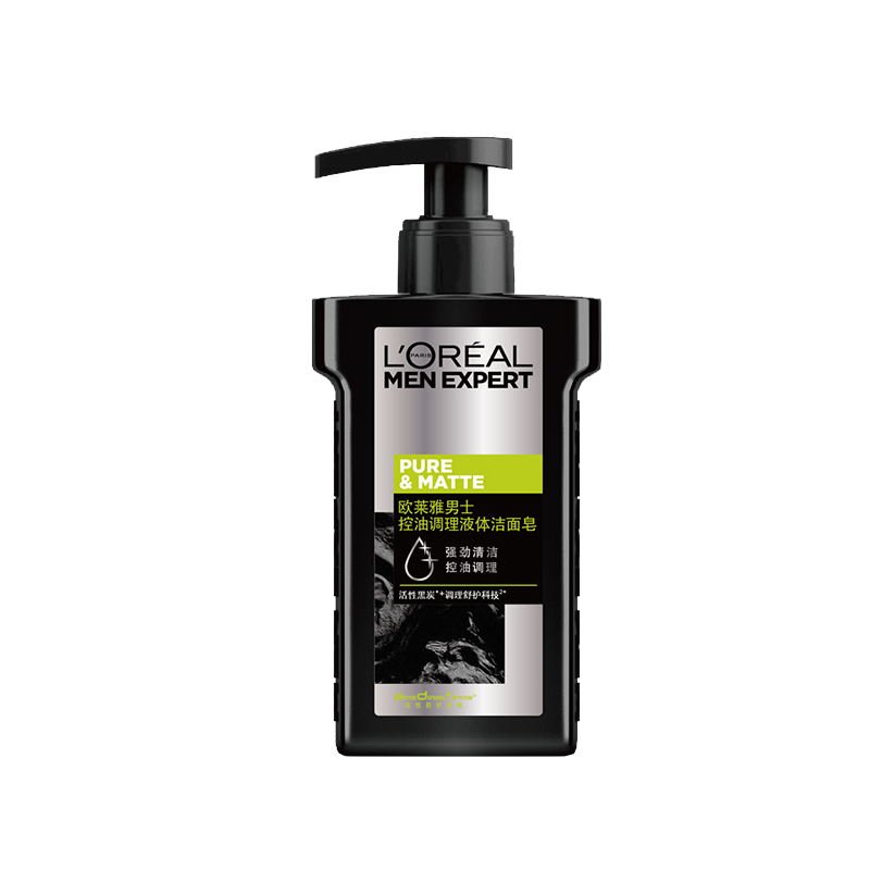 欧莱雅 男士控油调理液体洗面奶