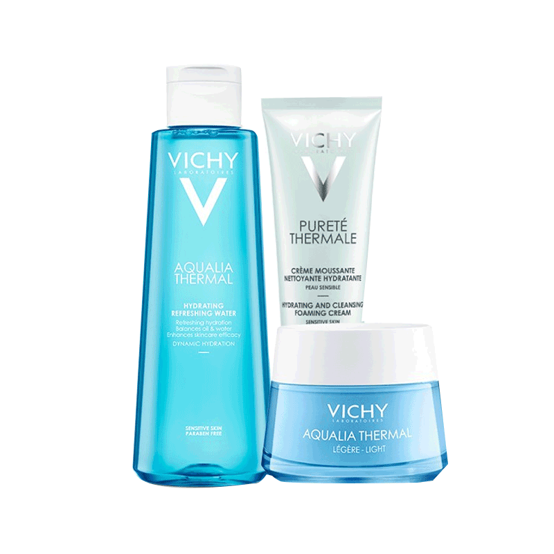 薇姿 补水保湿护肤套装