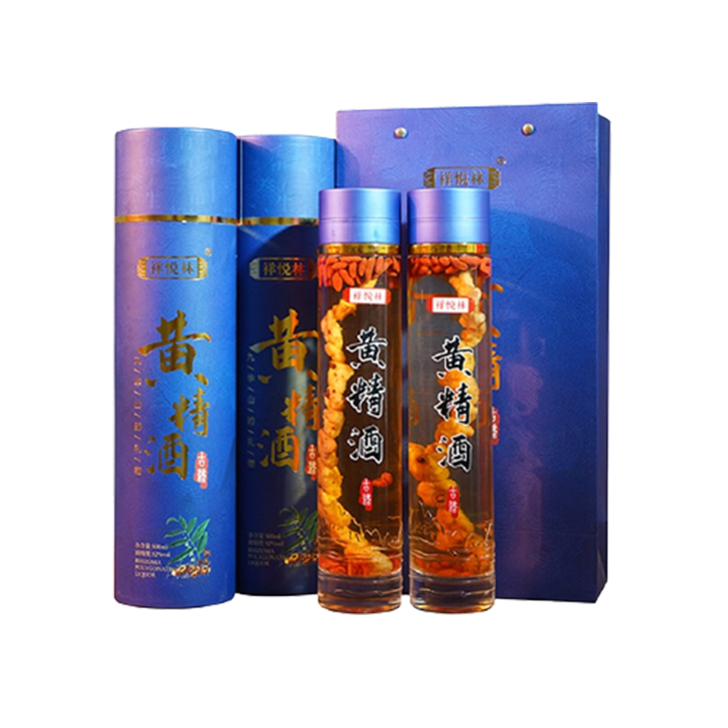 祥悦林 黄精酒泡制酒养生酒