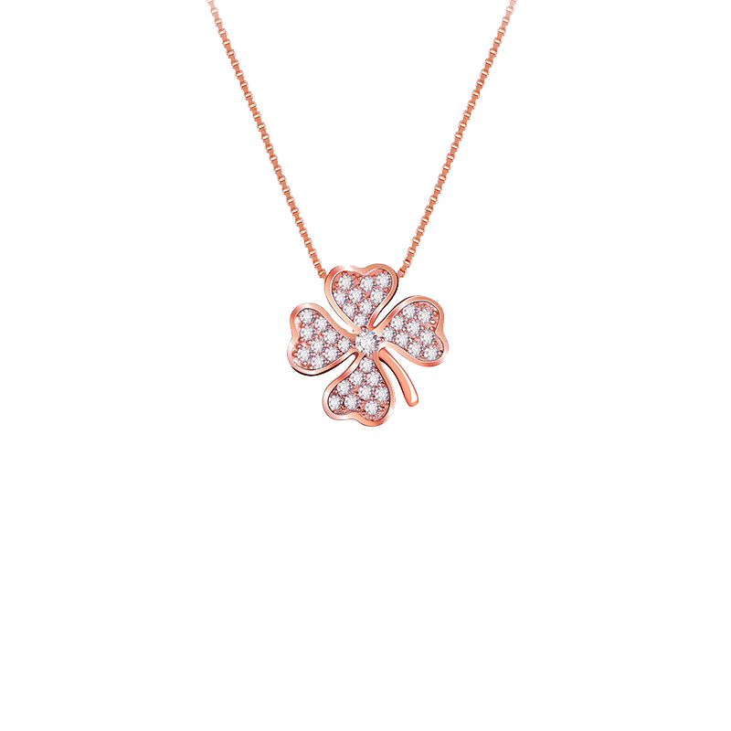 AOEDEJ 四叶草造型 项链