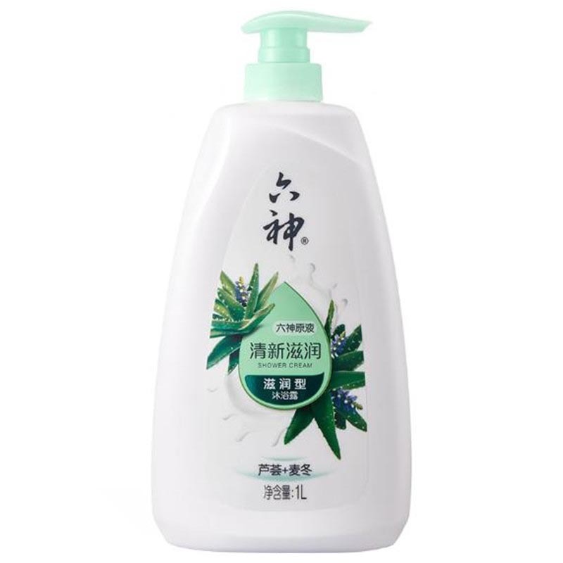 六神婴儿般粉嫩肌肤的沐浴乳