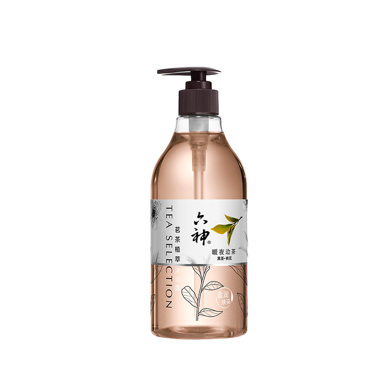 六神 茗茶植萃沐浴露