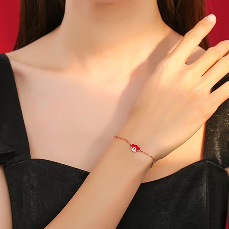 唯一泰迪联名熊骑士手链