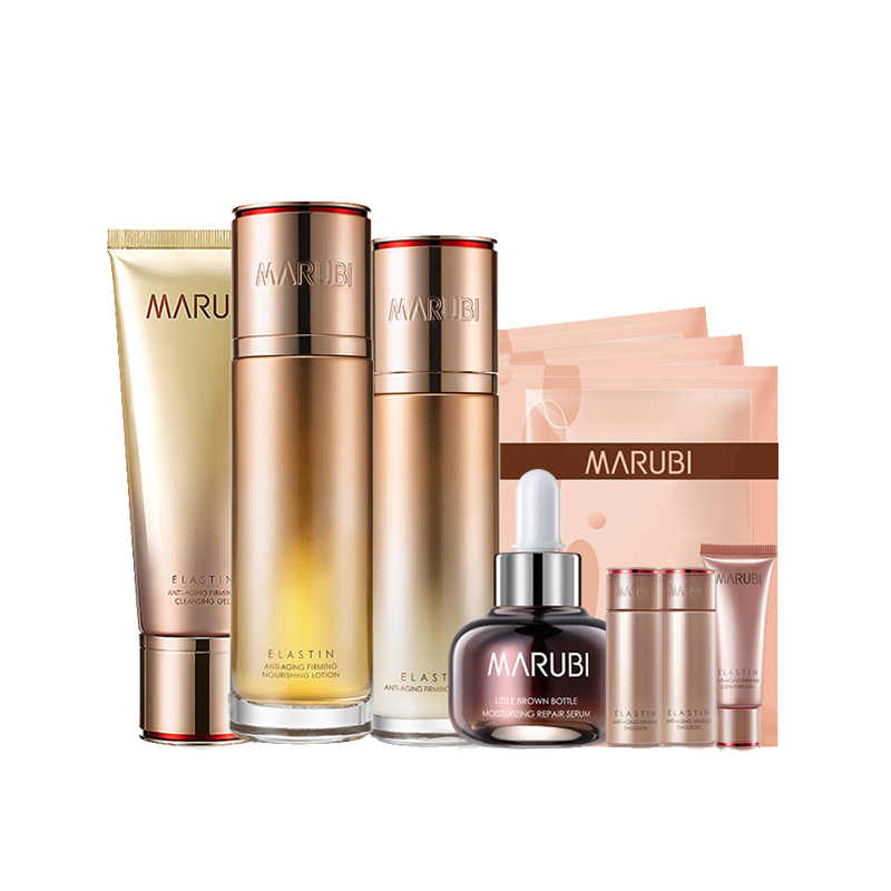 丸美 弹力蛋白凝时紧致奢宠套装