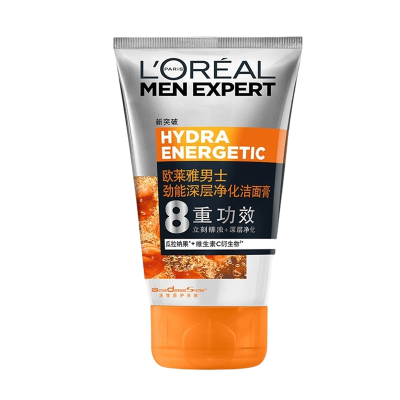 欧莱雅 控油清爽 男士洗面奶