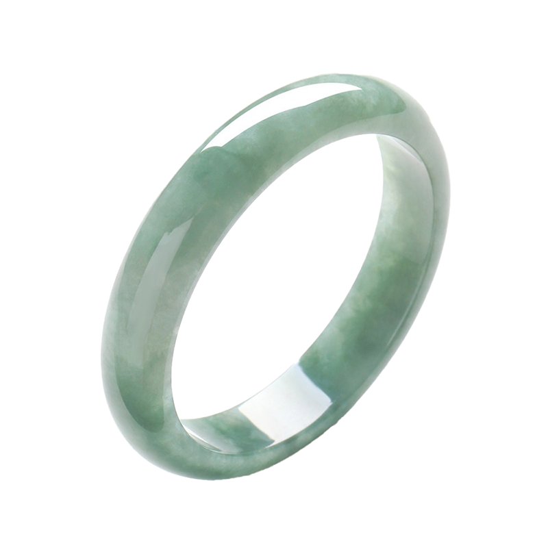 玉乡情 天然翡翠手镯